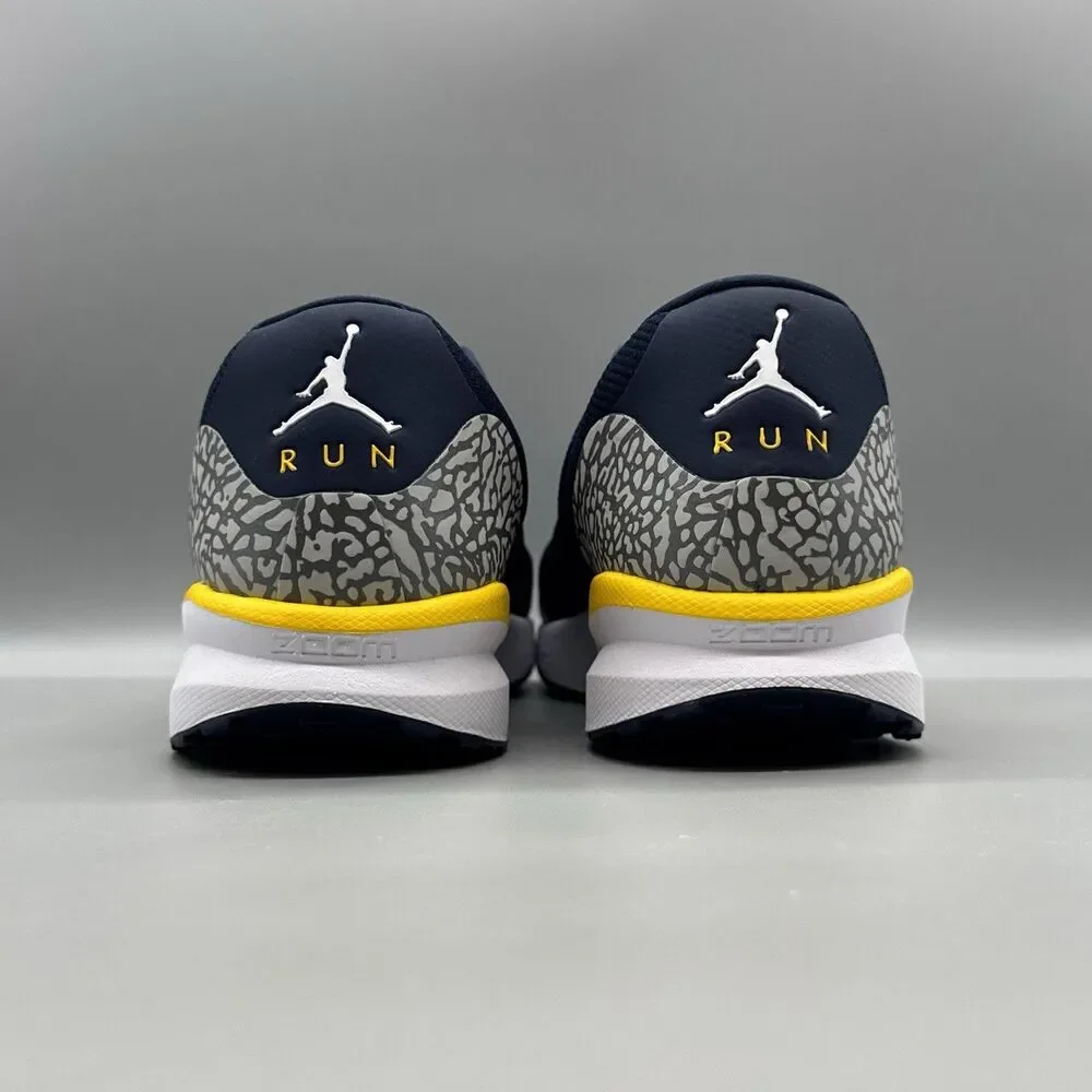 Jordan Zoom Tenacity 88 Mens 11.5 Navy Michigan Wolverines Cement IF2972-447